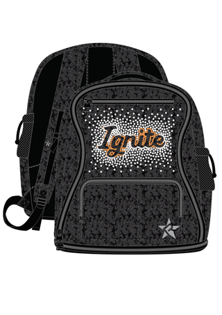 Velvet Dream Bag Plus in Black Galaxy Sparkle - Ignite Athletics