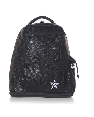 Black Viper Snakeskin Dream Bag Plus in Black with Black Zipper