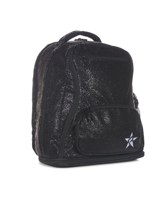 Black Viper Snakeskin Dream Bag Plus in Black with Black Zipper