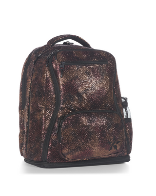 Bronze Viper Snakeskin Rebel Dream Bag Plus with Black Zipper