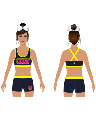 2026 Prep/Novice Practice Wear Shorts ONLY- CheerCats Las Vegas