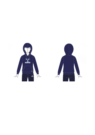 Hoodie with Pockets in Navy Blue - Yorktown High School Dance - VA