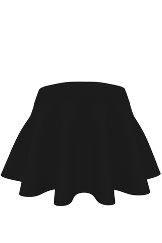 Flouncy Skirt in Black