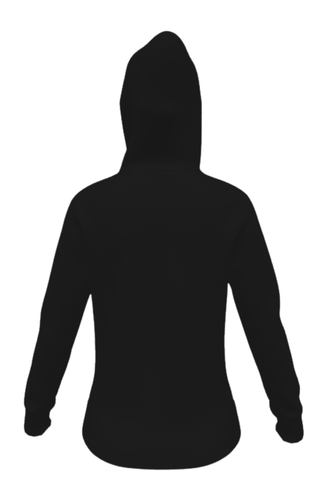 Zip-Up Hoodie in Black