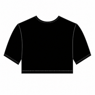 Staple Crop T-Shirt in Black