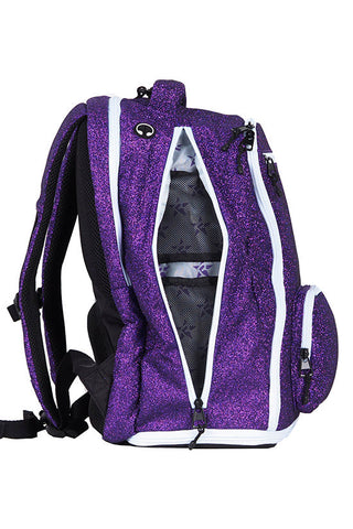 Amethyst Rebel Dream Bag with White Zipper