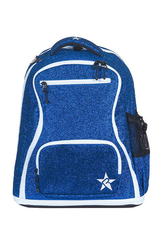 Royal Blue Rebel Dream Bag with White Zipper