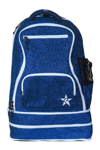 Royal Blue Rebel Dream Bag with White Zipper