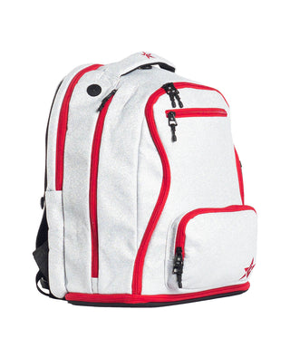 Opalescent Rebel Dream Bag with Red Zipper