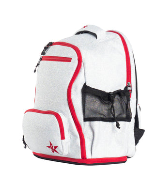 Opalescent Rebel Dream Bag with Red Zipper