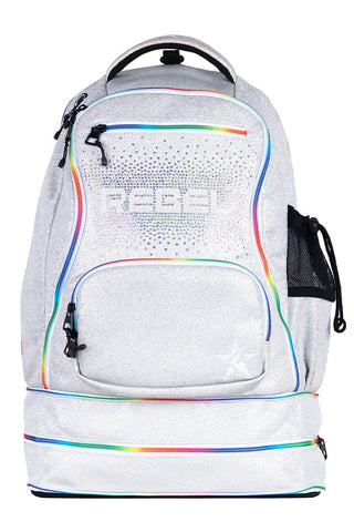 Opalescent Rebel Dream Bag with Rainbow Zipper