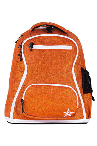 Orangesicle Rebel Dream Bag with White Zipper