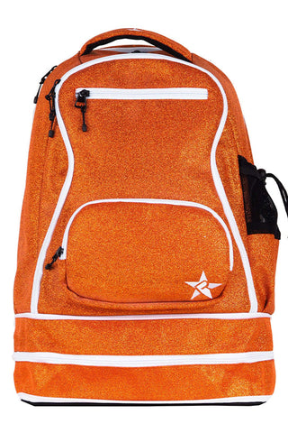 Orangesicle Rebel Dream Bag with White Zipper