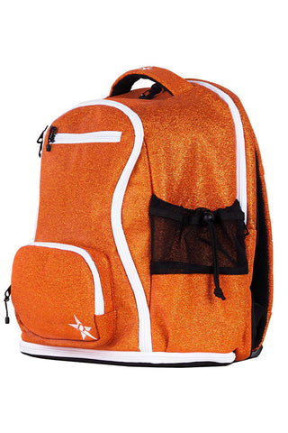 Orangesicle Rebel Dream Bag with White Zipper