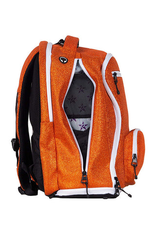 Orangesicle Rebel Dream Bag with White Zipper