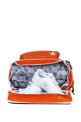 Orangesicle Rebel Dream Bag with White Zipper