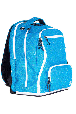 Peacock Rebel Dream Bag with White Zipper