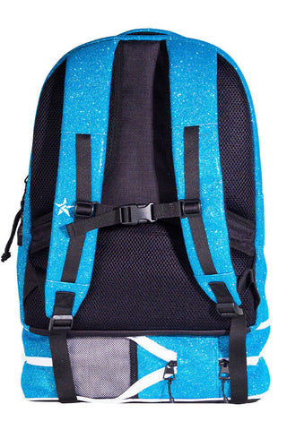 Peacock Rebel Dream Bag with White Zipper