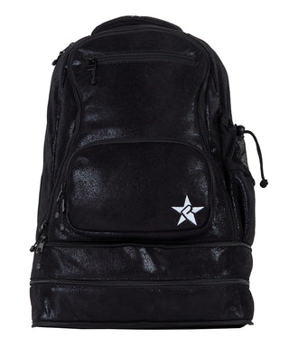 Faux Suede in Black Rebel Dream Bag with Black Zipper