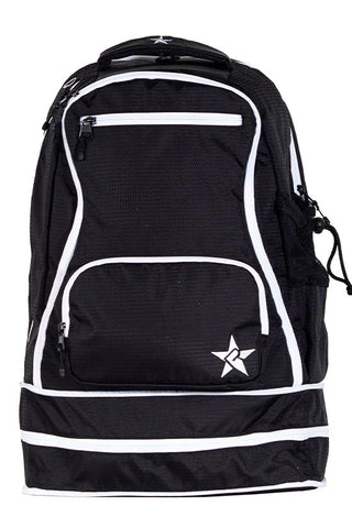 Strike in Black Rebel Dream Bag with White Zipper