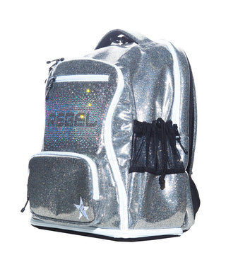 Glossy in Moonstruck Rebel Dream Bag with White Zipper