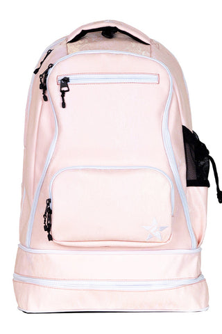 Shimmer In Silk Rebel Dream Bag With White Zipper
