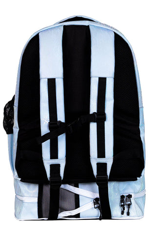 Shimmer In Cloud Rebel Dream Bag in Cloud with White Zipper