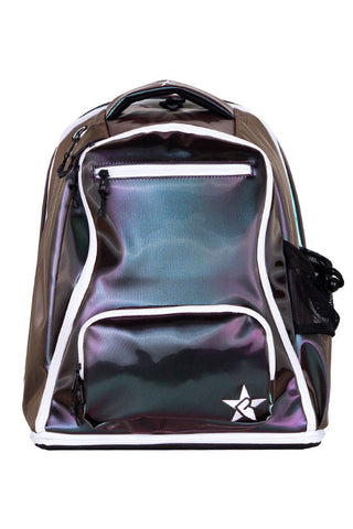 Liquid in Twilight Rebel Dream Bag with White Zipper