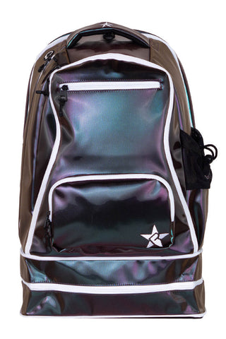 Liquid in Twilight Rebel Dream Bag with White Zipper