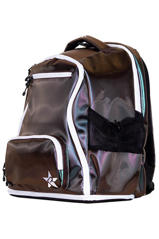 Liquid in Twilight Rebel Dream Bag with White Zipper