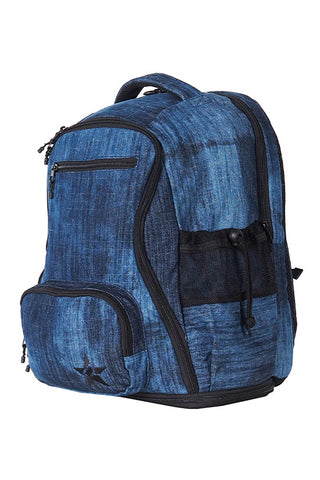 Denim Rebel Dream Bag with Black Zipper