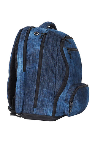 Denim Rebel Dream Bag with Black Zipper