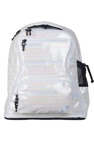 Luster in Cream Rebel Dream Bag Plus with White Zipper
