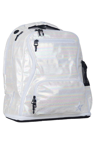 Luster in Cream Rebel Dream Bag Plus with White Zipper