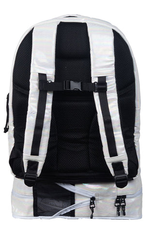 Luster in Cream Rebel Dream Bag Plus with White Zipper