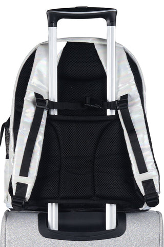 Luster in Cream Rebel Dream Bag Plus with White Zipper
