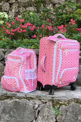 Sweet Dreams Rebel Dream Luggage with White Zipper