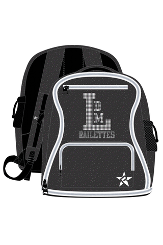 Imagine Rebel Dream Bag Plus With White Zipper - Des Moines Lincoln High School - Dance Team IA