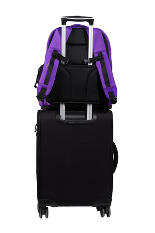 Neoprene in Purple Rebel Dream Bag Plus With Black Zipper