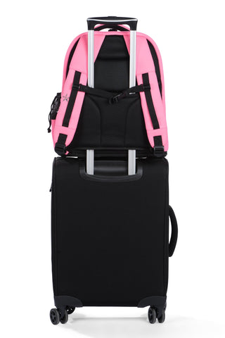 Neoprene in Pink Rebel Dream Bag Plus with Black Zipper