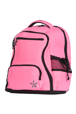 Neoprene in Pink Rebel Dream Bag Plus with Black Zipper