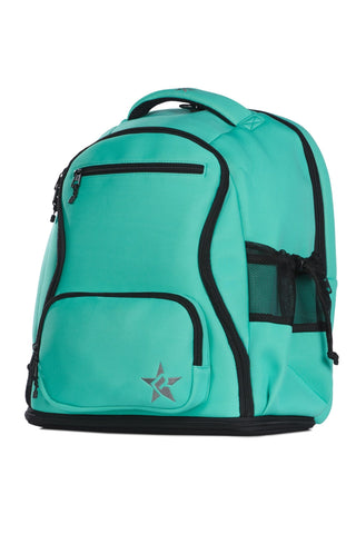 Neoprene in Teal Rebel Dream Bag Plus with Black Zipper