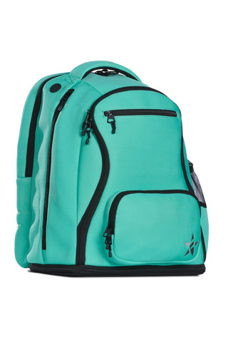 Neoprene in Teal Rebel Dream Bag Plus with Black Zipper