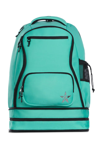 Neoprene in Teal Rebel Dream Bag Plus with Black Zipper