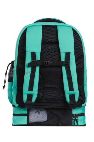Neoprene in Teal Rebel Dream Bag Plus with Black Zipper