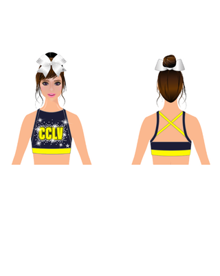 2026 Elite Practice Wear Sport Bra ONLY- CheerCats Las Vegas