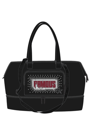 Mini Rebel Jet Setter Bag in Black - Famous Superstars