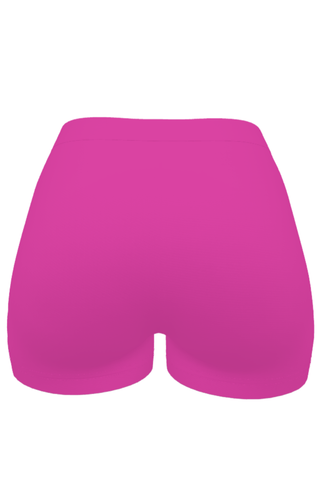 Compression Short in Hot Pink