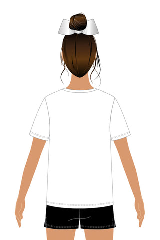Unisex Tee Shirt in White - Icon Athletics