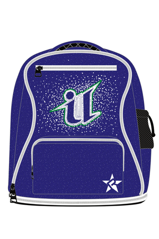 Royal Blue Rebel Dream Bag Plus with White Zipper - Indiana Ultimate